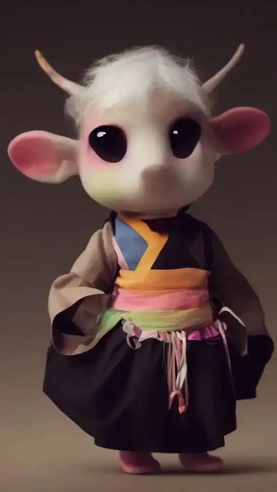 国潮十二生肖拟人牛