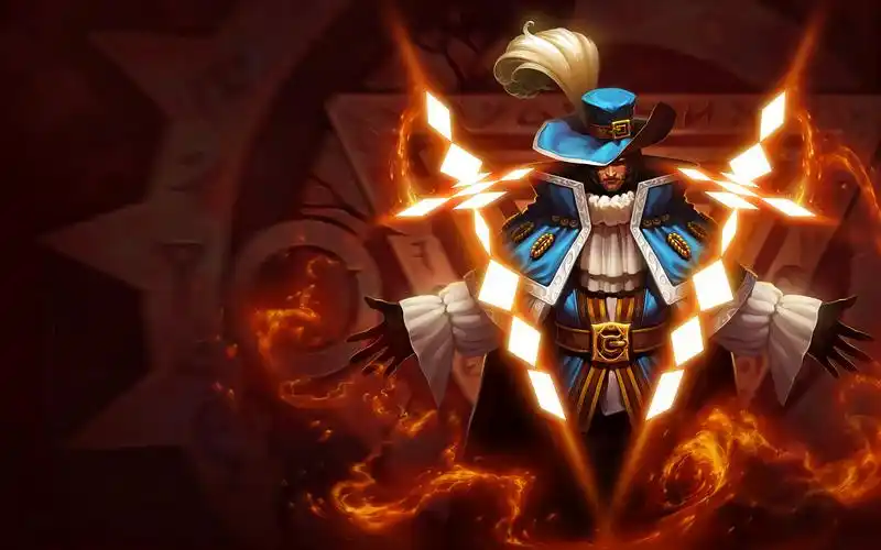 lol英雄联盟第十九期卡牌大师崔斯特4k原画壁纸