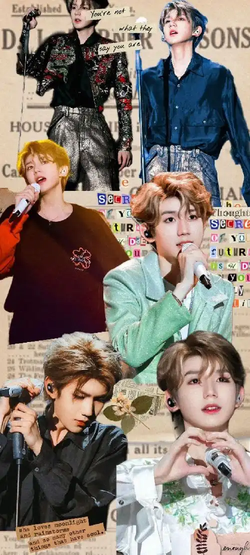 既然这样 那我来分享十周年小甜豆壁纸(手机自动发送#tfboys十周年未