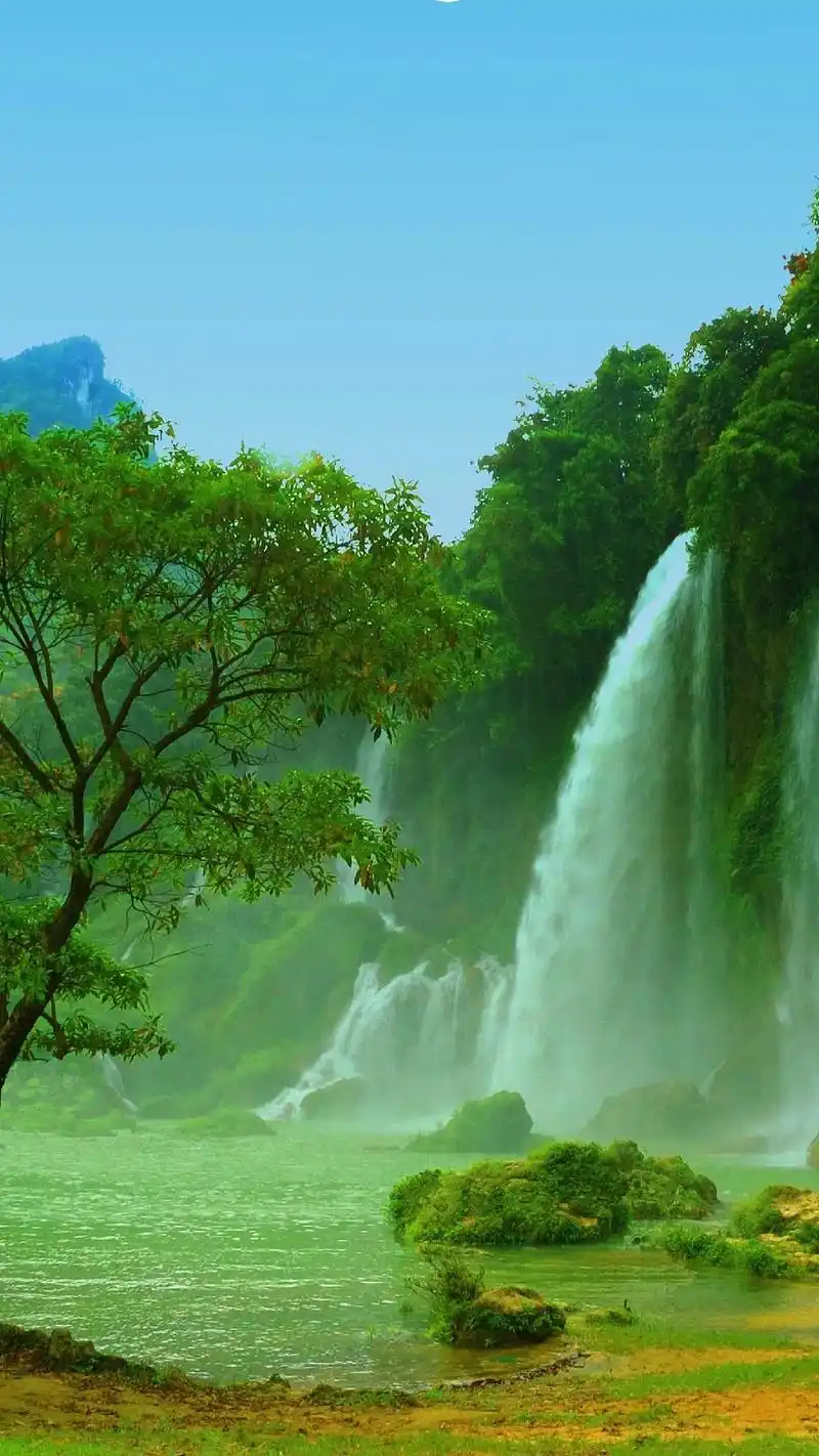 抖音高清壁纸图片 #人间仙境美如 - 抖音