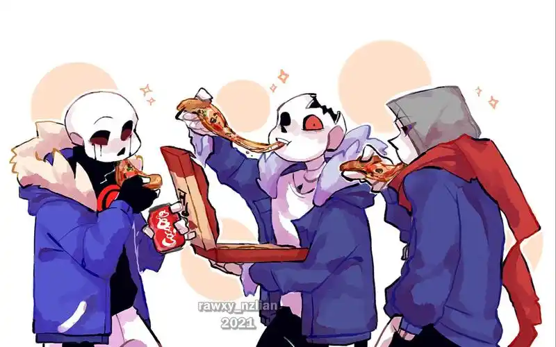 undertale漫配邪骨团不挑食的horror桑