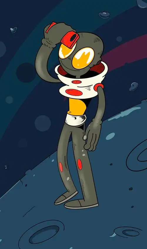 外星人|插画|创作习作|去吧木盒子 - 临摹作品 - 站酷 (zcool)