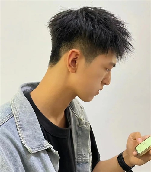 男生约会必备发型 清新帅气碎盖发型_男士短发 - 美发站