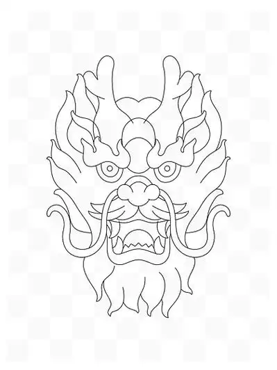 可爱龙头简笔画(可爱的龙头简笔画) - 杰志珠宝网