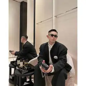 gahkstudio「人间香奈鹅」秋冬新款粗花呢外套小香风权志龙同款