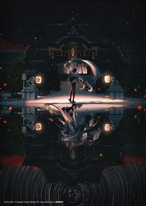 画师rella这可能是最好看的初音