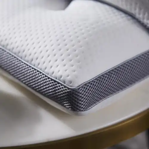 芯益嘉 新品天然乳胶颗粒梯形枕 乳胶枕 枕头枕芯-灰色