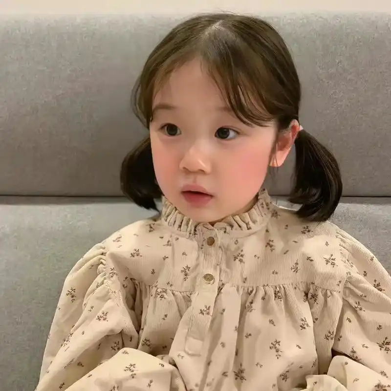 好想有个可爱女鹅#金雪 #萌娃头像 - 抖音