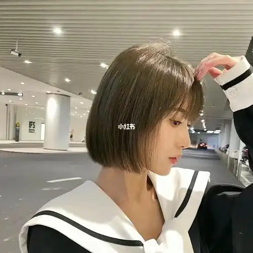 圆脸胖脸脖子短女生get齐脖短发最适合