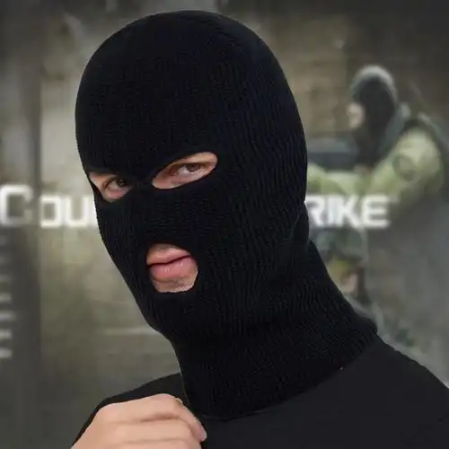 悍匪劫匪头套恐怖分子冬季防寒挡风反恐精英帽子帽子
