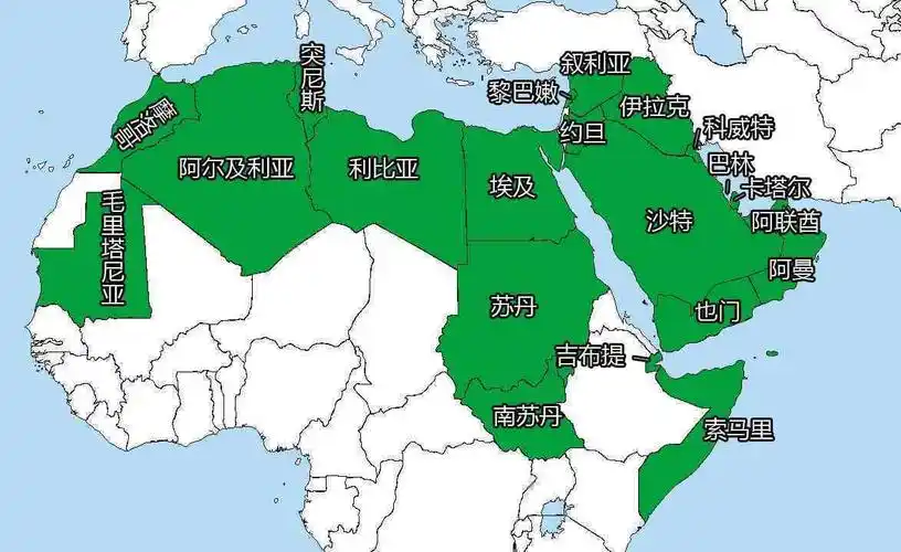 我们常说的阿拉伯国家到底包括哪些国家?_阿拉伯人_北非_因为