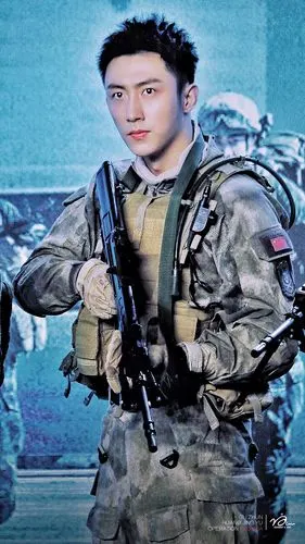 20171011 电影红海行动定档发布会 黄景瑜饰演狙击手顾准