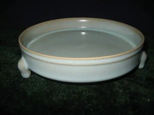 北宋天青釉三足洗