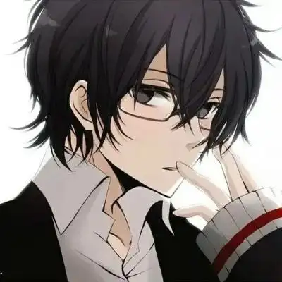 优质干净男人超酷男生动漫头像 星光坠入你眼里,你落进我心里