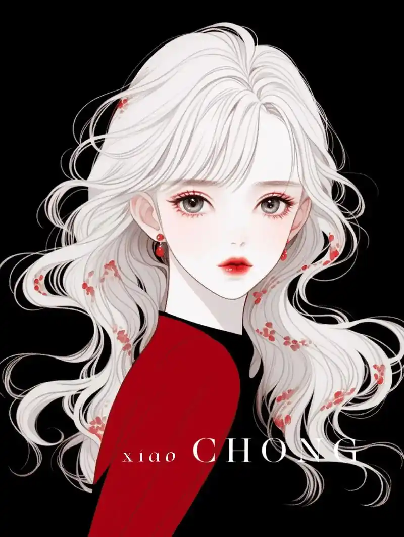 白发新娘#高级感 #绝美 #女生头像 #简约 #高冷范 - 抖音