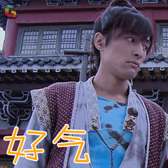 胡歌景天好气生气w4soogifsoogif出品gif动图_动态图_表情包下载_soo