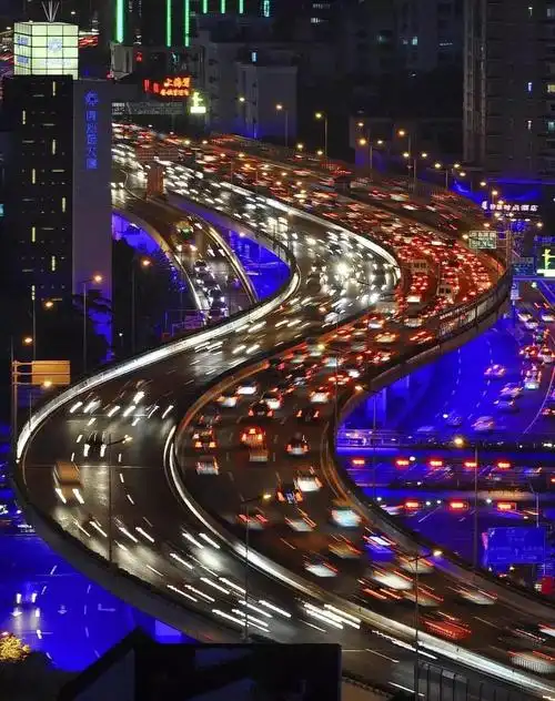 图集你们是上海城市交通无与伦比的美丽