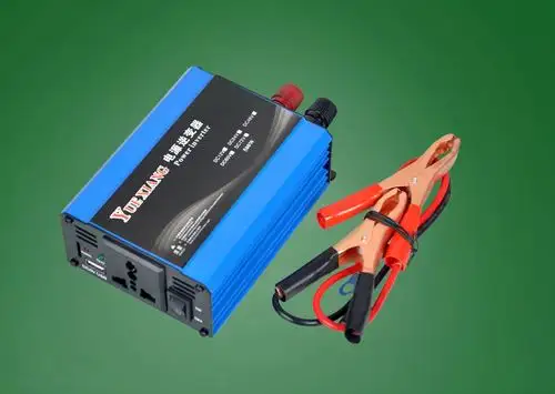 12v500w车载逆变器 带usb插口小型家用电源转换器