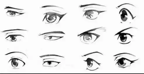 漫画教程分享漫画入门五官的绘制