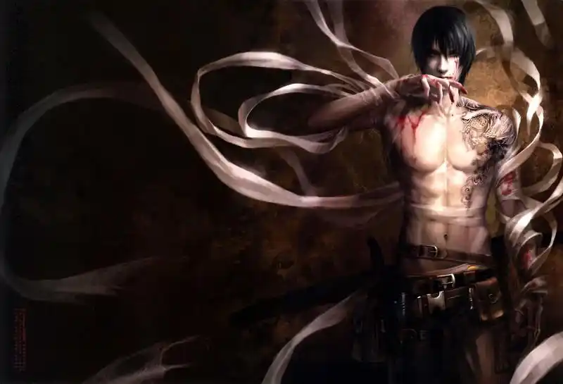 求盗墓笔记小哥动漫版高清图,越多越好,我要当壁纸,,,只要高清就好