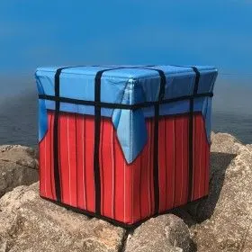 吃鸡空投箱礼物盒收纳箱大号零食箱男朋友生日七夕情人