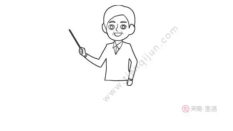 老师画的简笔画