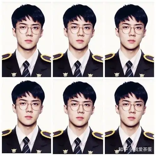 各位爱丽萌有没有exo的证件照呀