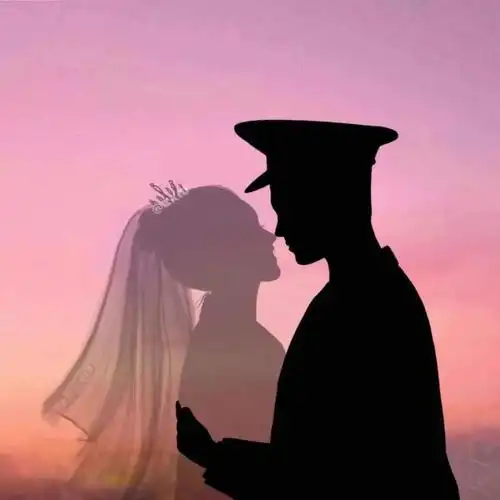 军恋的甜甜头像,兵哥兵嫂们快来取图啦!