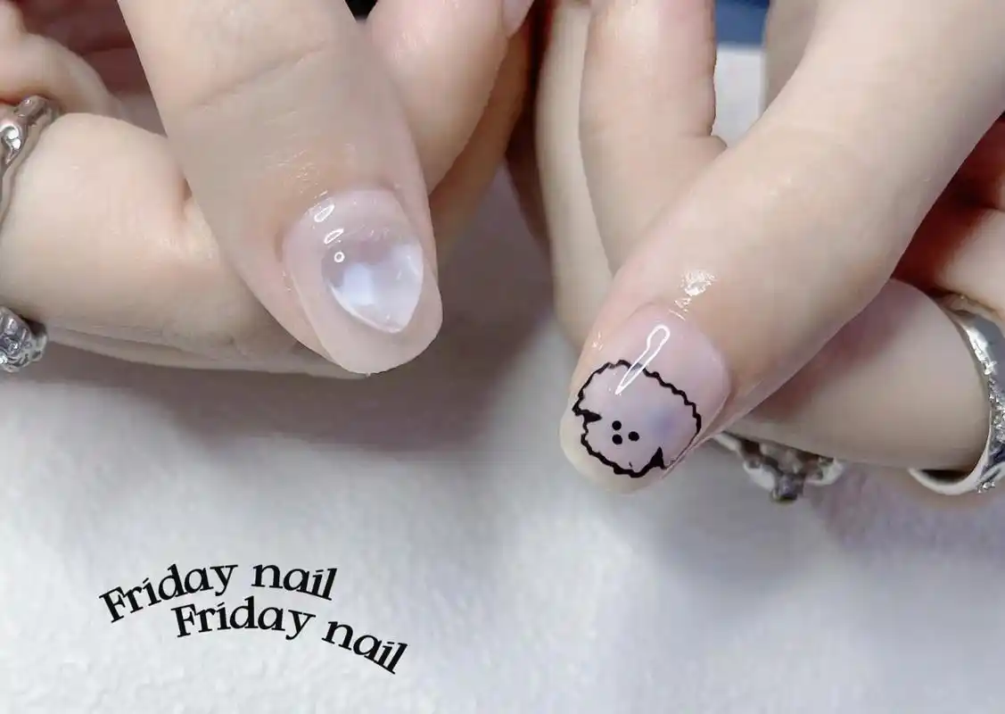 这是什么奇奇怪怪可可爱爱的动物园美甲