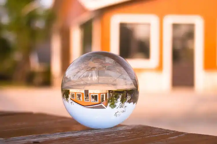 微缩景观-玻璃球主题摄影