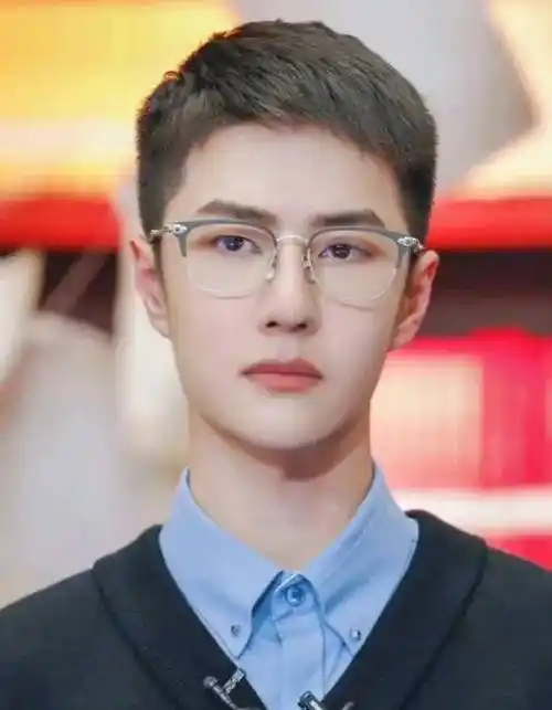 原创明星剪寸头最考验颜值颜值不高不敢剪肖战李现龚俊颜值变化大