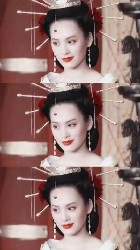 宁静#从小美到大是种什么体验啊,真的是明艳动人的野性美,这个古装