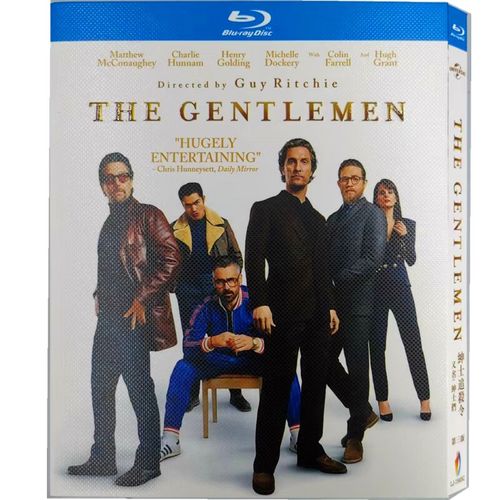 绅士追杀令 bd高清1080p盖里奇喜剧动作犯罪蓝光碟盒装收藏