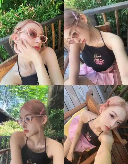 程潇在社交媒体上分享泳装照,曲线美堪称世界芭比