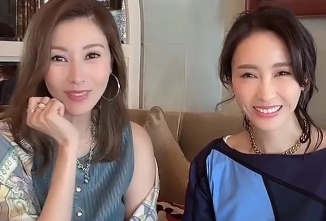 李嘉欣黎姿合照完全看不出年龄果然岁月都不忍心伤害美女