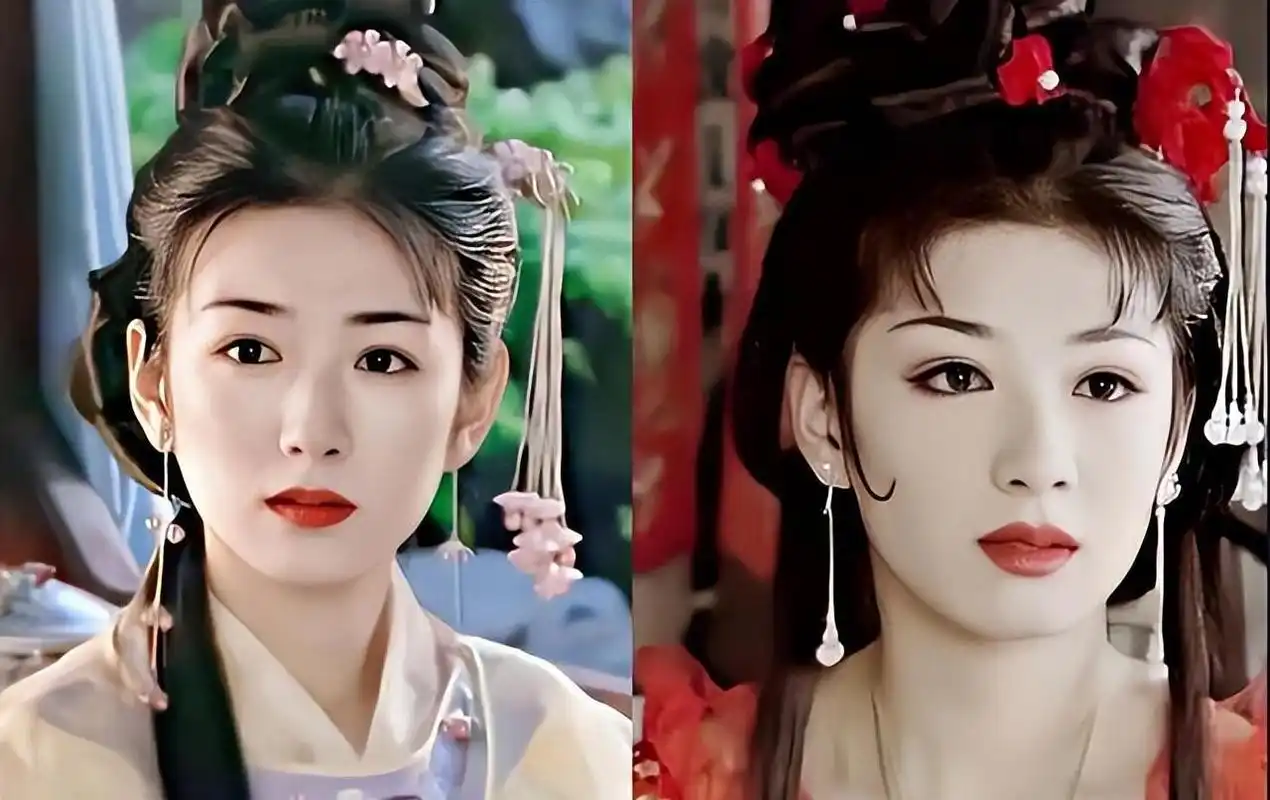 看腻了敷衍的古装剧造型?刘晓庆版的武则天,头顶大发髻都美如画