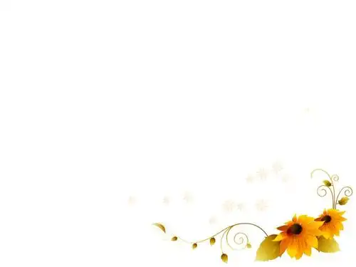 个性时尚的向日葵背景ppt模版|ppt模板免费下载 - ppt模板