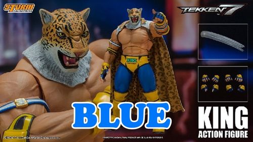 全新现货 storm toys 1/12 铁拳7 king 豹王 国王 兵人