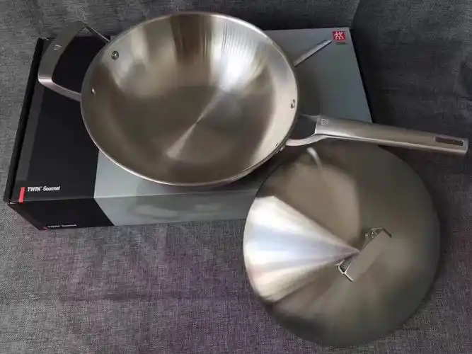 德国品质双立人经典款30cm中式炒锅