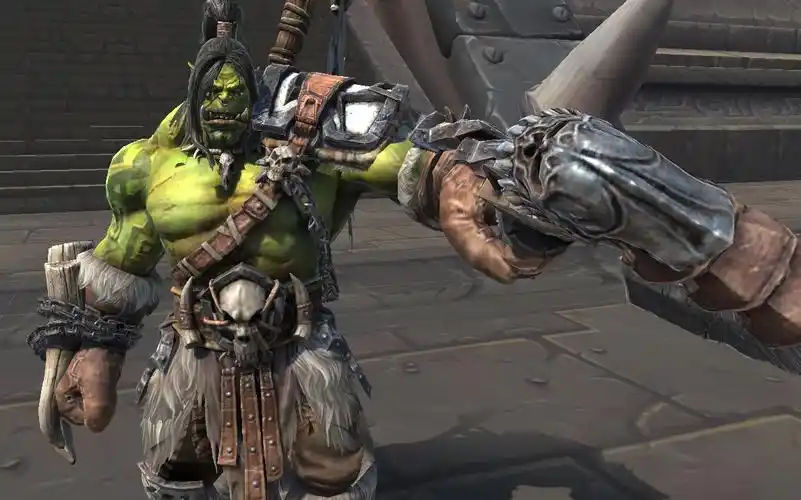 魔兽争霸3重制版:格罗姆地狱咆哮材质动画_哔哩哔哩 (゜-゜)つロ 干杯