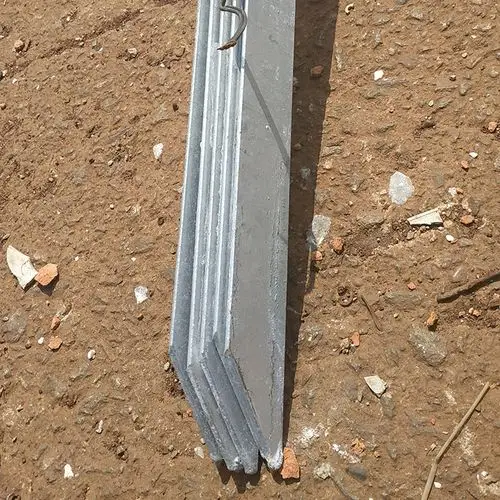 超划算热镀锌接地桩角钢50x5l2500mm电子围栏 监控防雷接地极角铁