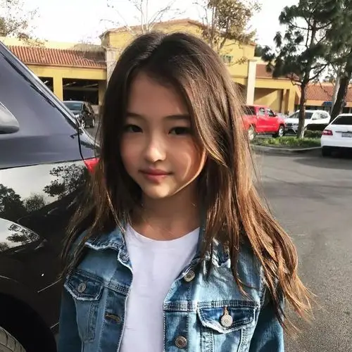 神似宋慧乔这个10岁美韩混血小姑娘童颜简直是小仙女本仙啊