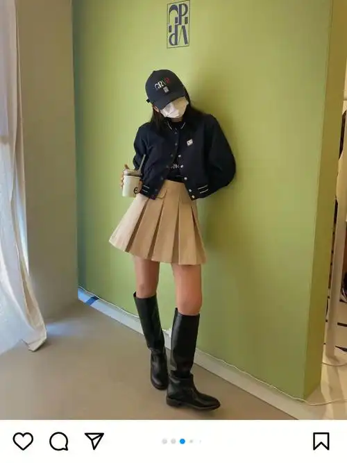 韩国ins博主春季初春穿搭分享