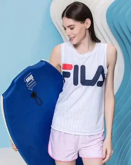 斐乐fila 女运动背心 f大logo图案