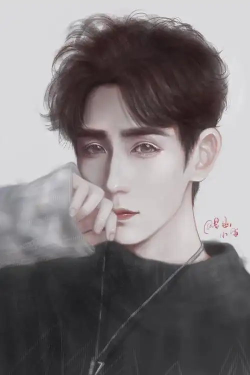 朱一龙手绘 - 堆糖,美图壁纸兴趣社区