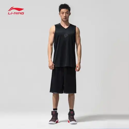 李宁篮球比赛套装男士新款韦德速干凉爽篮球服短裤短装运动服