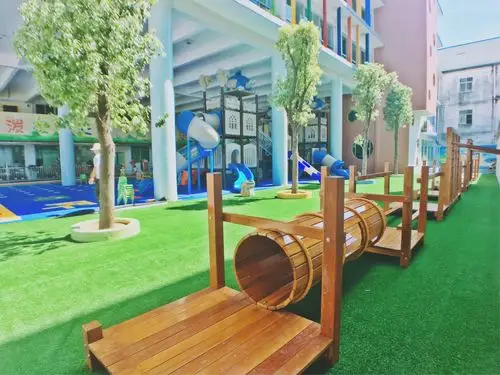 正英幼儿园 彩塘园区环境实拍图