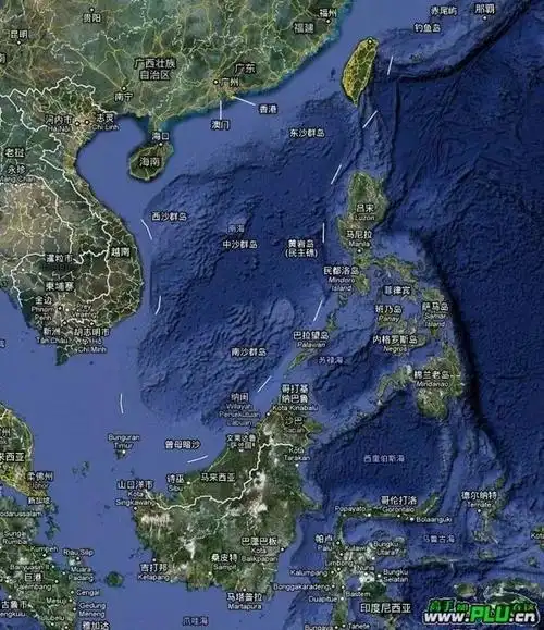 【战略地理】中国南海地图