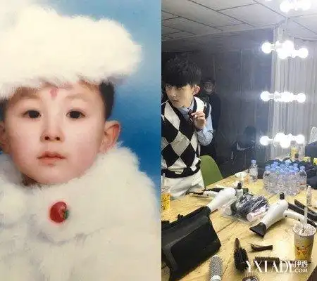 【图】郭俊辰微博晒童年照引热议 因"逗逼"气质虏获粉丝的心