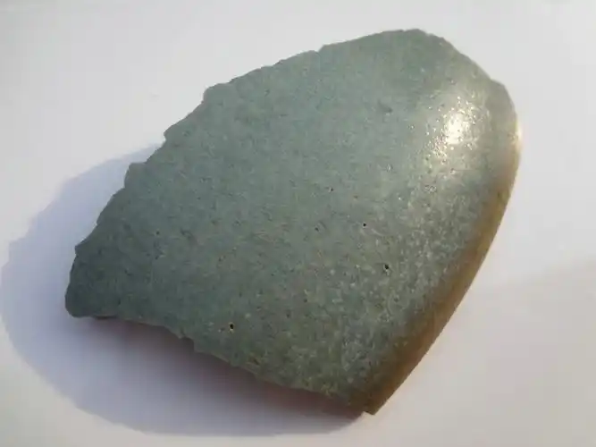 珍稀瓷片标本-北宋汝官窑天青瓷瓷片标本,包老包真